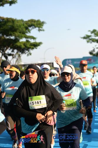 Race photo from KBP City Run 2024
