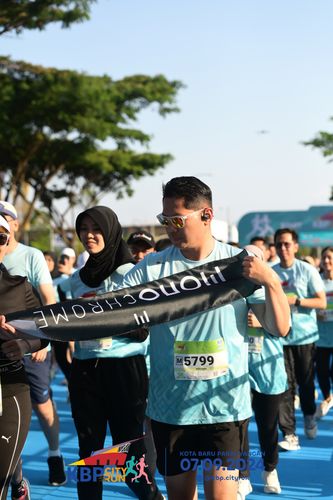 Race photo from KBP City Run 2024