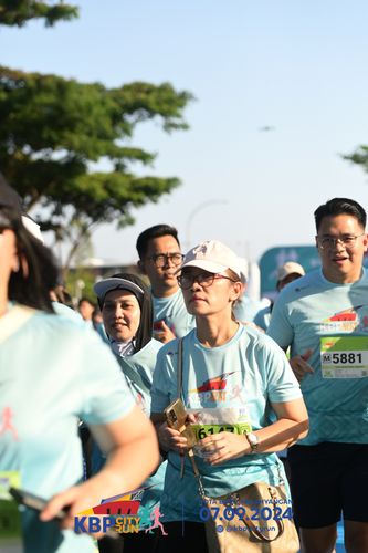 Race photo from KBP City Run 2024