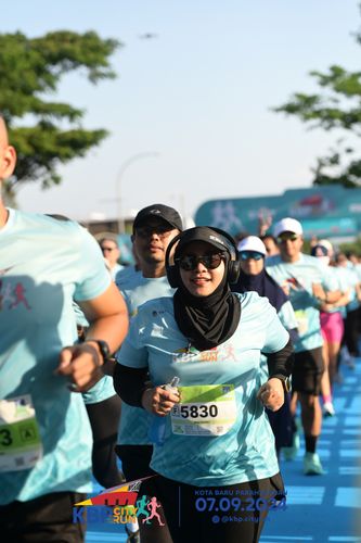 Race photo from KBP City Run 2024