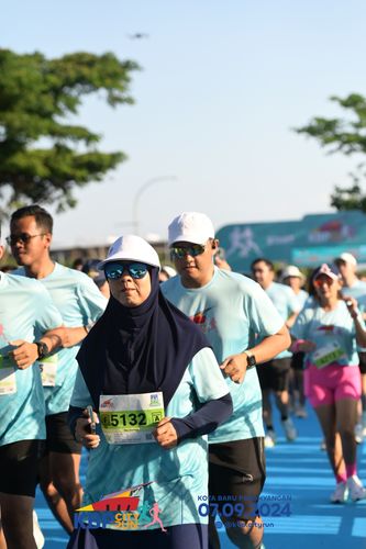 Race photo from KBP City Run 2024