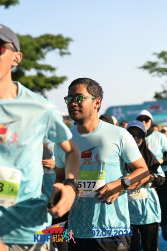 Race photo from KBP City Run 2024