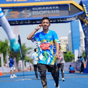 Race photo from SURABAYA ISOPLUS MARATHON 2026