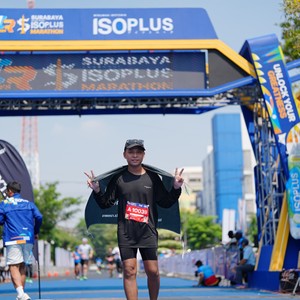 Race photo from SURABAYA ISOPLUS MARATHON 2026