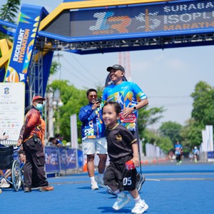 Race photo from SURABAYA ISOPLUS MARATHON 2026