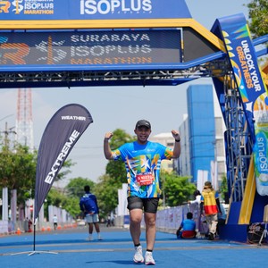 Race photo from SURABAYA ISOPLUS MARATHON 2026
