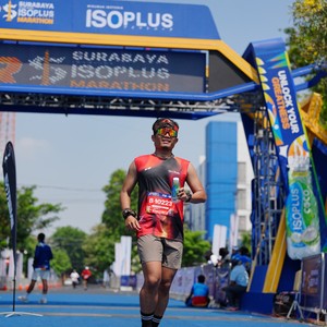 Race photo from SURABAYA ISOPLUS MARATHON 2026