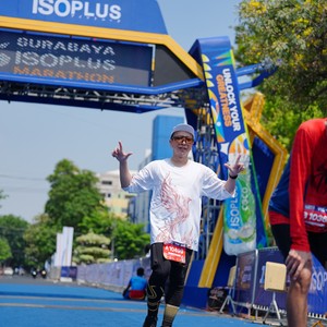 Race photo from SURABAYA ISOPLUS MARATHON 2026