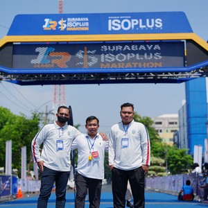 Race photo from SURABAYA ISOPLUS MARATHON 2026