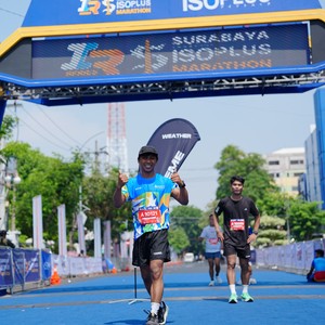 Race photo from SURABAYA ISOPLUS MARATHON 2026