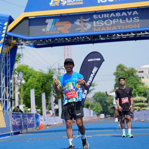 Race photo from SURABAYA ISOPLUS MARATHON 2026