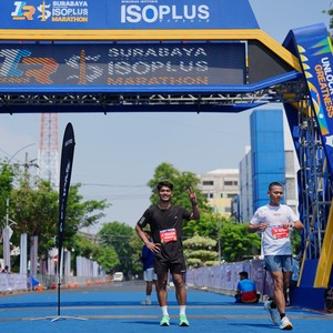 Race photo from SURABAYA ISOPLUS MARATHON 2026