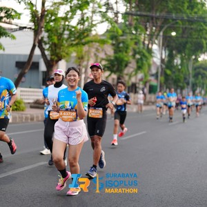 Race photo from SURABAYA ISOPLUS MARATHON 2026