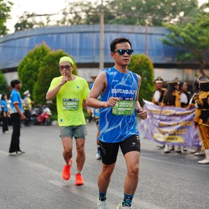 Race photo from SURABAYA ISOPLUS MARATHON 2026