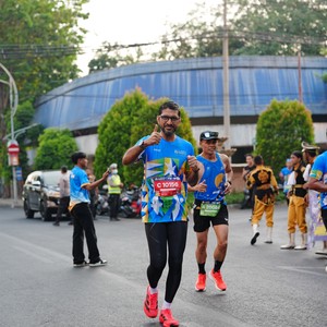 Race photo from SURABAYA ISOPLUS MARATHON 2026