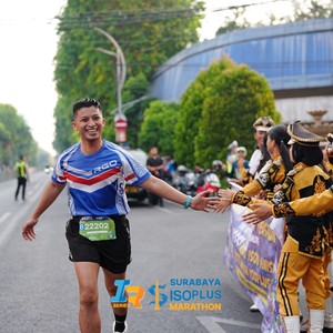Race photo from SURABAYA ISOPLUS MARATHON 2026