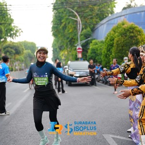 Race photo from SURABAYA ISOPLUS MARATHON 2026