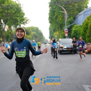 Race photo from SURABAYA ISOPLUS MARATHON 2026