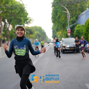 Race photo from SURABAYA ISOPLUS MARATHON 2026
