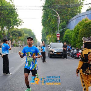 Race photo from SURABAYA ISOPLUS MARATHON 2026