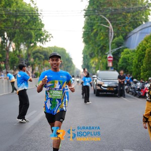 Race photo from SURABAYA ISOPLUS MARATHON 2026