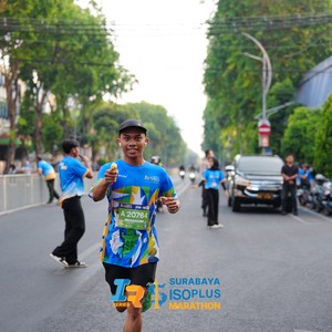 Race photo from SURABAYA ISOPLUS MARATHON 2026