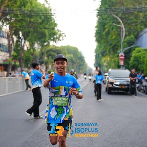 Race photo from SURABAYA ISOPLUS MARATHON 2026