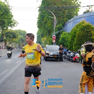 Race photo from SURABAYA ISOPLUS MARATHON 2026