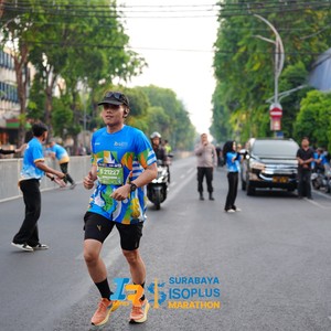 Race photo from SURABAYA ISOPLUS MARATHON 2026
