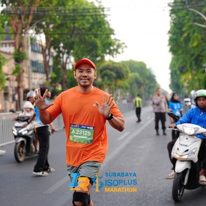 Race photo from SURABAYA ISOPLUS MARATHON 2026