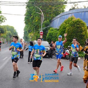 Race photo from SURABAYA ISOPLUS MARATHON 2026