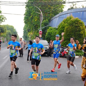 Race photo from SURABAYA ISOPLUS MARATHON 2026
