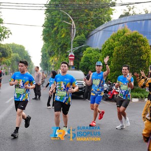 Race photo from SURABAYA ISOPLUS MARATHON 2026