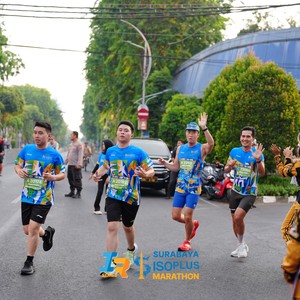 Race photo from SURABAYA ISOPLUS MARATHON 2026