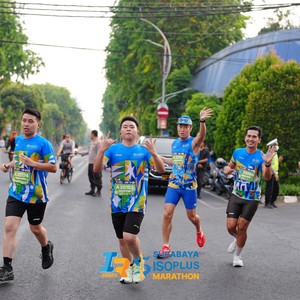 Race photo from SURABAYA ISOPLUS MARATHON 2026