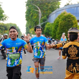Race photo from SURABAYA ISOPLUS MARATHON 2026