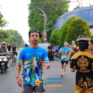 Race photo from SURABAYA ISOPLUS MARATHON 2026