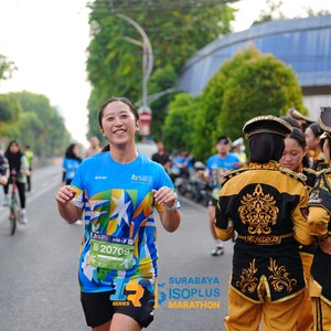 Race photo from SURABAYA ISOPLUS MARATHON 2026