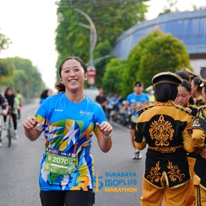 Race photo from SURABAYA ISOPLUS MARATHON 2026