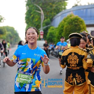 Race photo from SURABAYA ISOPLUS MARATHON 2026