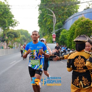 Race photo from SURABAYA ISOPLUS MARATHON 2026