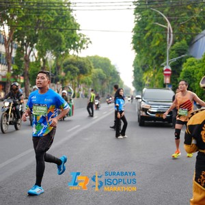 Race photo from SURABAYA ISOPLUS MARATHON 2026