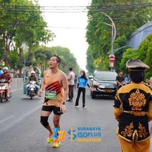Race photo from SURABAYA ISOPLUS MARATHON 2026
