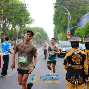 Race photo from SURABAYA ISOPLUS MARATHON 2026