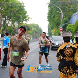 Race photo from SURABAYA ISOPLUS MARATHON 2026