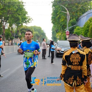 Race photo from SURABAYA ISOPLUS MARATHON 2026