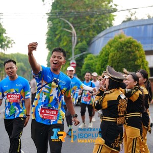 Race photo from SURABAYA ISOPLUS MARATHON 2026