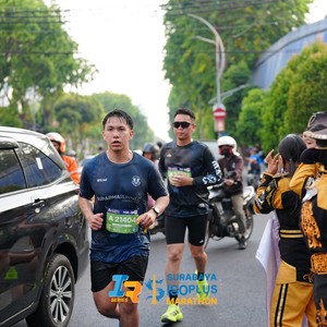 Race photo from SURABAYA ISOPLUS MARATHON 2026