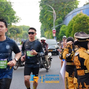 Race photo from SURABAYA ISOPLUS MARATHON 2026