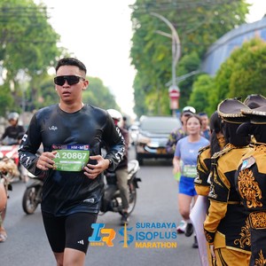 Race photo from SURABAYA ISOPLUS MARATHON 2026